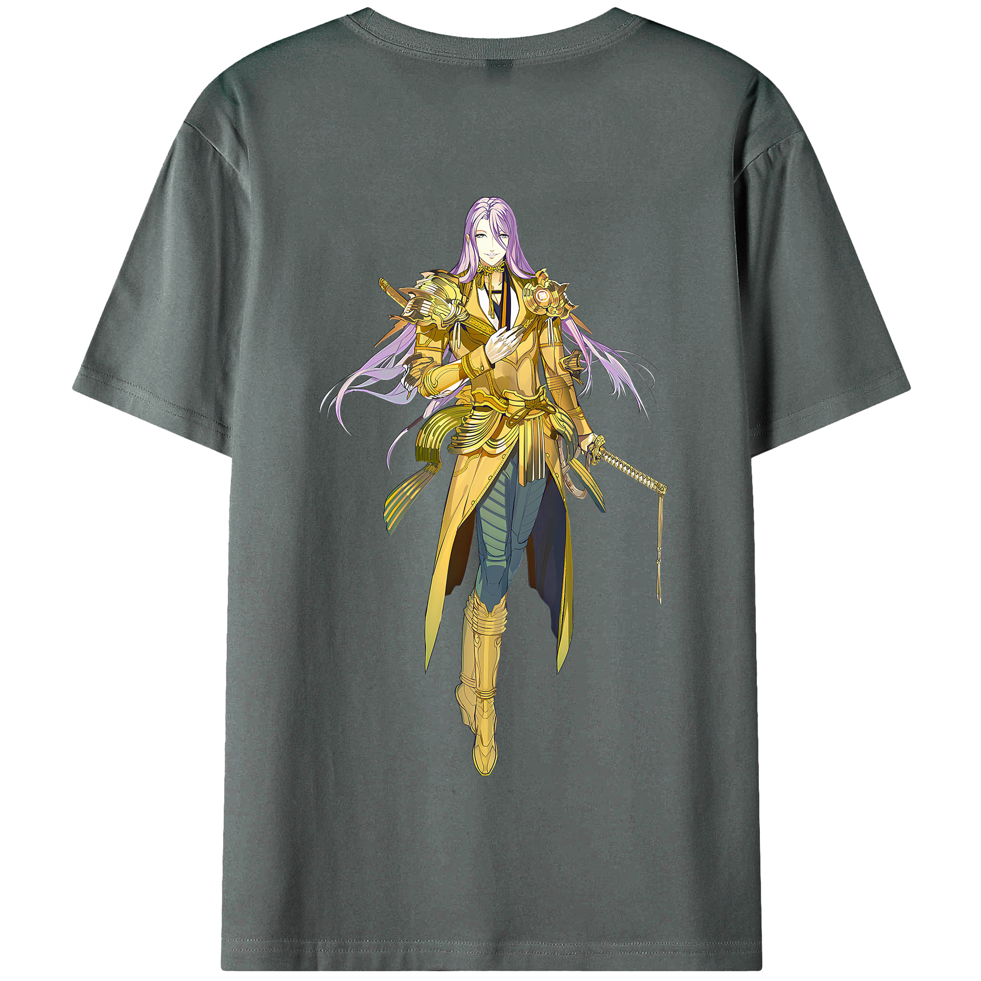 （画像用） 刀剣乱舞 Touken Ranbu 綿100％半袖Tシャツ（背面プリント）
